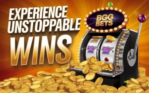 on image text 'BGG Bet Slot: Experience Unstoppable Wins'