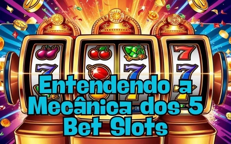 on image text 'Entendendo a Mecânica dos 5 Bet Slots'