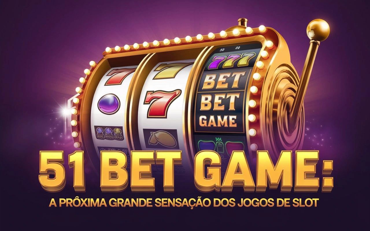 on image text '51 Bet Game: A Próxima Grande Sensação dos Jogos de Slot'