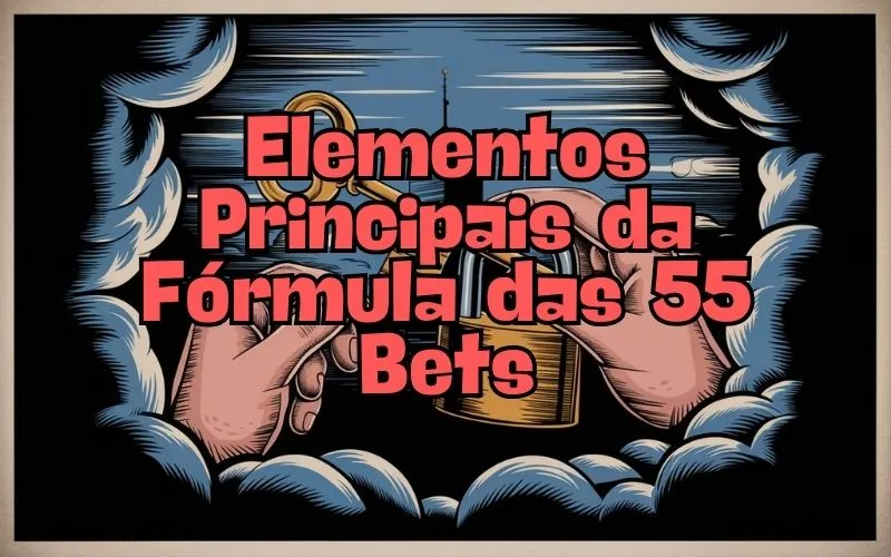 on image text 'Elementos Principais da Fórmula das 55 Bets'