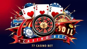 on image text '77 CASINO BET'