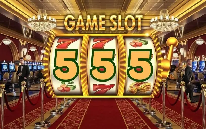 on image text 'GAME SLOT 555'