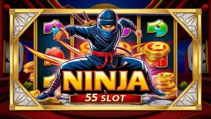 on image text 'NINJA 55 SLOT'