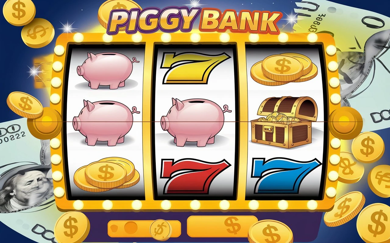 on image text 'PIGGY BANK SLOT'