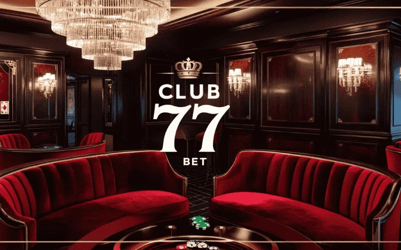 on image text 'CLUB 77 BET'